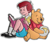 1 Unze Silber Winnie Puuh A Smackerl of Hunny 2025 (Auflage: 1.000 | Polierte Platte)