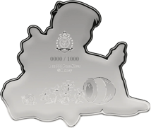 1 Unze Silber Winnie Puuh A Smackerl of Hunny 2025 (Auflage: 1.000 | Polierte Platte)