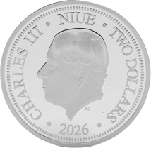 1 Unze Silber Eistaucher Love is Precious 2026 (Auflage: 2.000 | Zirkon | Polierte Plattte)