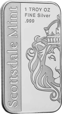 1 Unze Silberbarren Scottsdale Erzengel Michael