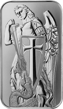 1 Unze Silberbarren Scottsdale Erzengel Michael