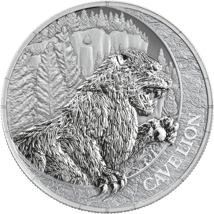 1 Unze Silber Megafauna Cave Lion 2026 (Auflage: 5.000)