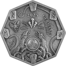 1 Unzen Silber Witchkraft Herbalist Ritual 2025 (Auflage: 1.000 | teilvergoldet | Antik Finish)