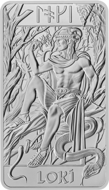 10 Unze Silberbarren Nordische Götter Loki (Auflage: 7.000)