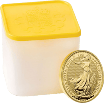 10 x 1 Unze Gold Britannia 2022