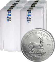 100 x 1 Unze Silber Krügerrand 2026