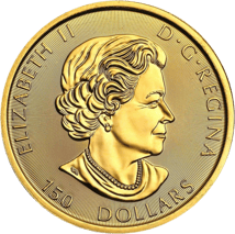 1,5 Unze Gold Mega Leaf 2017