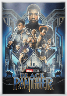 1,5 Unze Silber Marvel Black Panther Münznote 2025 (Auflage: 500 | Polierte Platte)