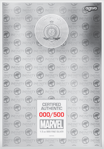 1,5 Unze Silber Marvel Thor Ragnarok Münznote 2025 (Auflage: 500 | Polierte Platte)