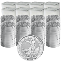 152 x 1/4 Unze Silber Britannia 2026