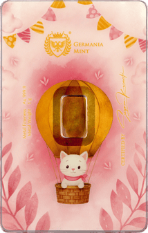 1g Goldbarren New Born Girl