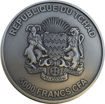 1kg Silber African Safari Löwe 2018 (Auflage: 100 | Antik Finish | Zertifikat Nr. 001)