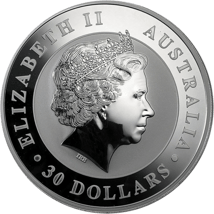 1kg Silber Kookaburra 2016
