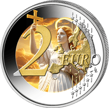 2 Euro Schutzengel (Auflage: 500)