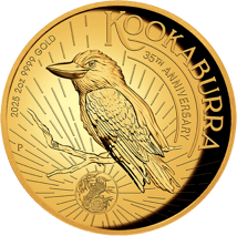 2 Unze Gold Kookaburra 2025 (Auflage: 125 | High Relief | Polierte Platte)
