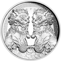 2 Unze Silber Double Pixiu 2020 PP (Auflage: 1.000 | Polierte Platte | High Relief)