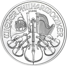 20 x 1 Unze Silber Philharmoniker 2014