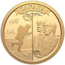 7,8 Gramm Gold 100th Anniversary of the Royal Canadian Legion (Auflage: 1.500 | Polierte Platte)