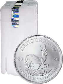 25 x 1 Unze Silber Krügerrand 2026