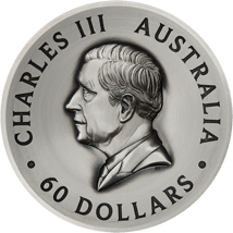 2kg Silber Butterfly 2025 (Auflage: 200 | High Relief | Antik Finish)