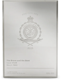 3 Unze Silber Silver Age The Brave and the Bold 2025 (Auflage: 300 | Polierte Platte)