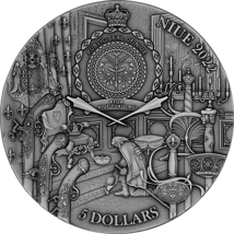 2 Unze Silber Die 3 Musketiere D'Artagnan 2022 HR (Auflage: 500 | Ultra High Relief | Antik Finish)