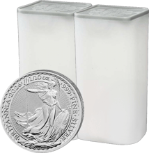 32 x 1/10 Unze Silber Britannia 2026
