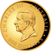 5 Unze Gold Kookaburra 2025 (Auflage: 50 | Polierte Platte | High Relief)