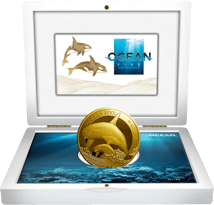5 Unze Gold Ocean Five Orca 2024 PP (Auflage: 33 | Polierte Platte | Zertifikat Nr. 01)