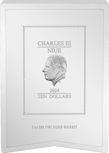 5 Unze Silber Disney Donald Duck 90. Geburtstag 2024 (Auflage: 200 | Polierte Platte)