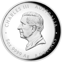 5 Unze Silber Lunar III Pferd 2026 (Auflage: 388 | High Relief | Polierte Platte)