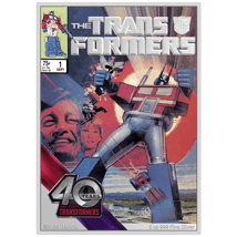 5 Unze Silber Transformers 40. Jubiläum 2024 PP (Auflage: 200 | coloriert | Polierte Platte)