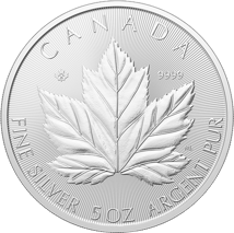 5 Unze Silber Grand Maple Leaf 2026