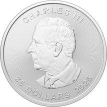 5 Unze Silber Grand Maple Leaf 2026