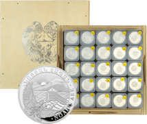 500 x 1/4 Unze Silber Arche Noah 2026 (Masterbox)