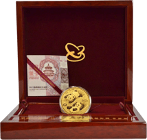 50g Gold China Panda 2022 PP (Auflage: 30.000 | Polierte Platte)