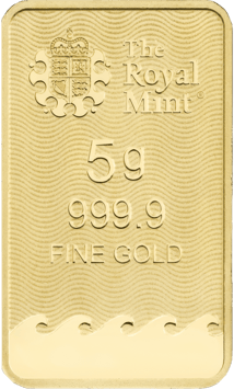 5g Goldbarren Britannia The Royal Mint