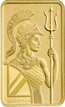 5g Goldbarren Britannia The Royal Mint