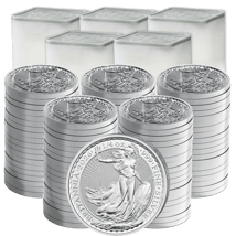 95 x 1/4 Unze Silber Britannia 2026