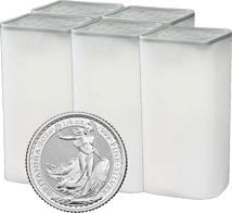 95 x 1/4 Unze Silber Britannia 2026