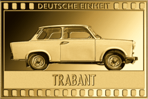 Gold Trabant Münze