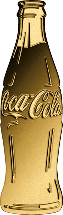 Pin Sexy Frau Coca Cola Flasche Sehr Schön Limited Edition (Gebraucht