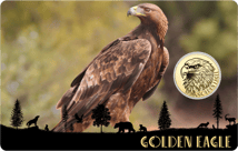 Gold Steinadler Münze (Auflage: 50.000)