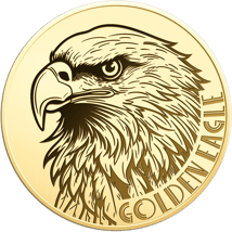 Gold Steinadler Münze (Auflage: 50.000)