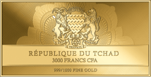 Gold 500€ Geldschein Münze