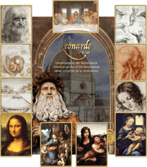 Gold Leonardo Da Vinci Set