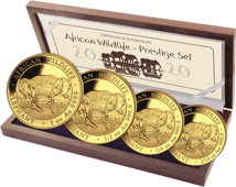 Gold Somalia Elefant Prestige Set PP 2020 (Auflage: 300 )