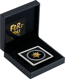 Gold Stern Shaped Coin