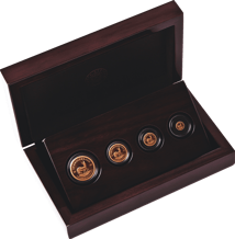 Krügerrand 4 Münzen Fractional Set 2024 PP (Auflage: 150)