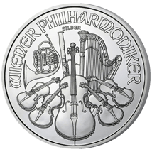1 Unze Silber Wiener Philharmoniker 2015